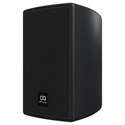 Optimal Audio CUBOID3-BTX Two-way, full range, passive, 3 loudspeaker with transformer (Black)