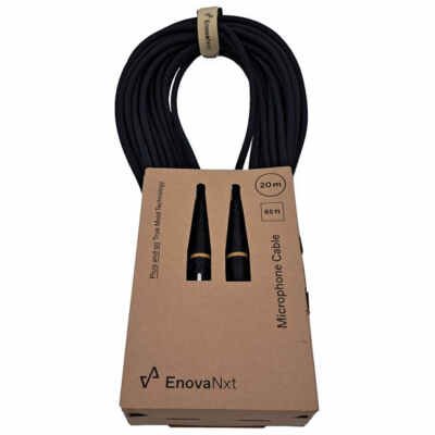 Enova 20m Nxt Microphone Cable 3 pin XLR Male To XLR Female