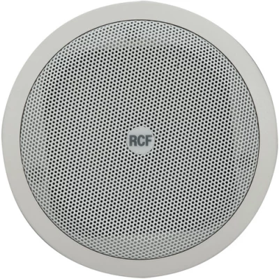RCF PL 40 Full Range 3.5" Flush Mount Ceiling Speaker (8W, 8 Ohms, 100V/70V, IP44 Rated)