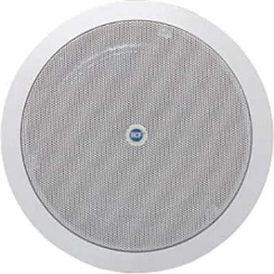 RCF PL 60 High Efficiency 6" Coaxial Flush Mount Ceiling Speaker (6W, Dual Cone, 4 Ohms, 100V/70V, IP40 Rated)
