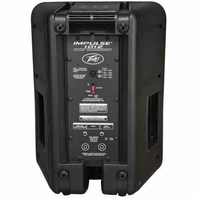 Peavey  Impulse® 1012  Black 12? Two-Way Weather-Resistant Loudspeaker