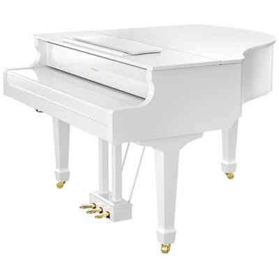 Roland GP-609-PW Digital Piano, 88 Keys, Polished White