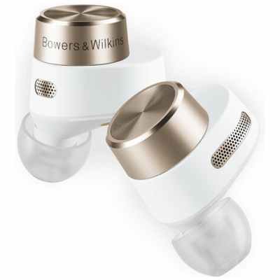 Bowers & Wilkins Pi7 S2 Noise-Canceling True Wireless In-Ear Headphones (Canvas White)