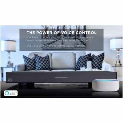 VSSL A.3X 6-Channel, 3 Zone, Audio Streaming Amplifier, Compatible with AirPlay 2, Chromecast, Amazon Alexa, Spotify Connect, Bluetooth