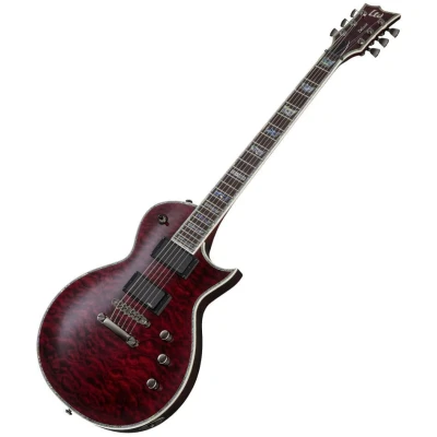 ESP LTD Deluxe Eclipse EC-1000 Series See-Thru Black Cherry Finish