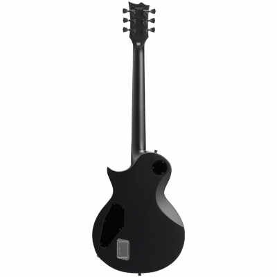 ESP E-II Eclipse Electric Guitar With EMG Pick Ups Black Satin Finish, Including Hardshell Case