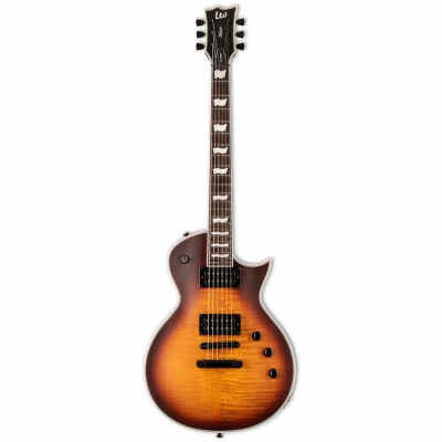 ESP LTD Deluxe Eclipse EC-1000 Traditional Series Flamed Maple Tobacco Sunburst Satin Finish