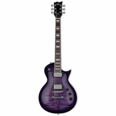 ESP LTD Eclipse EC-256 Series See Thru Purple Burst Finish