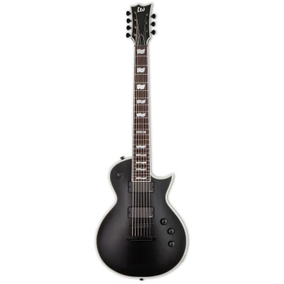 ESP LTD Eclipse 407 Series Electric Guitar Black Satin Finish