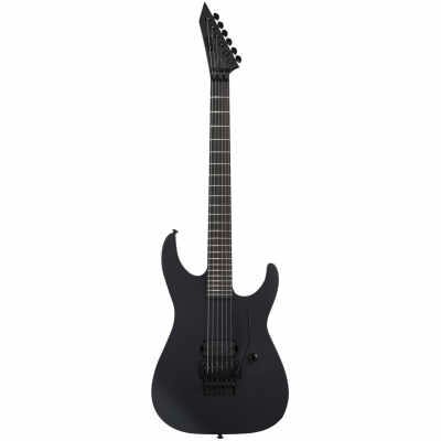 ESP LTD M Black Metal Series with Floyd Rose Black Satin Finish