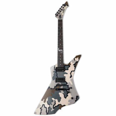 ESP LTD Snakebyte James Hetfield Signature Guitar, Camo Finish with Case