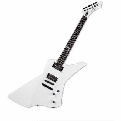 ESP LTD Snakebyte James Hetfield Signature Guitar, Snow White Finish Including Hard case