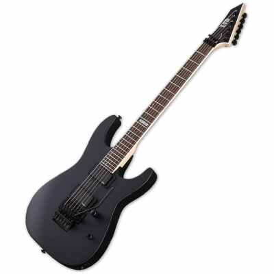 ESP LTD M-400 Series with Floyd Rose Tremolo Black Satin Colour